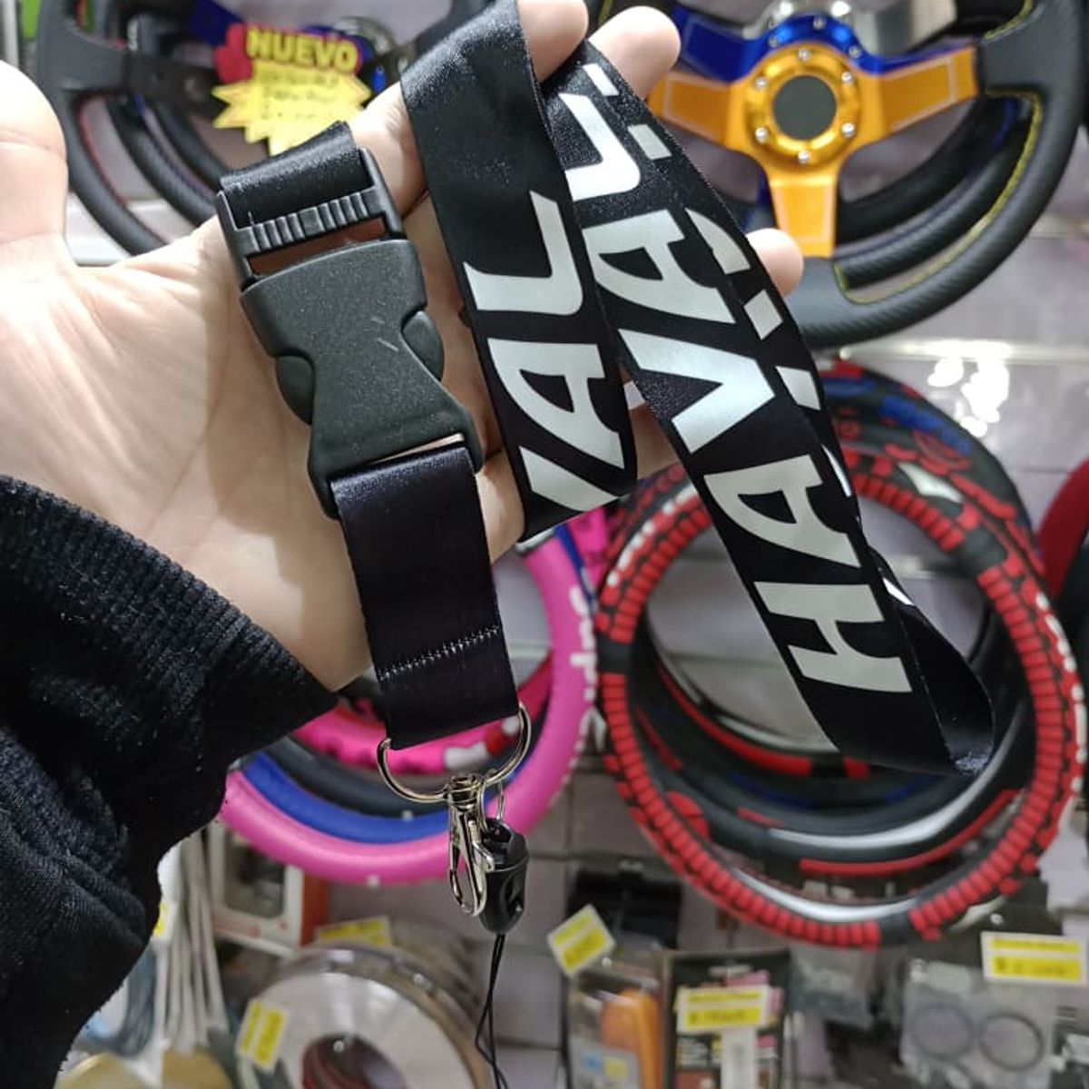 GENERICO - LLAVERO TUNING LANYARD HAVAL NEGRO