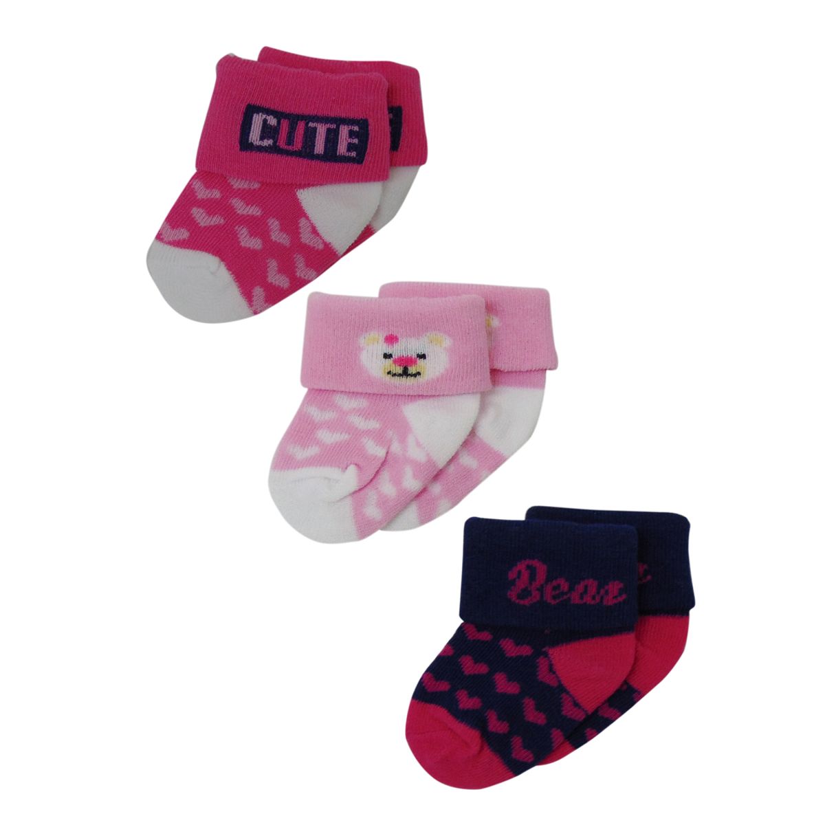 PUMUCKI - Set de Calcetines para Bebé Niña