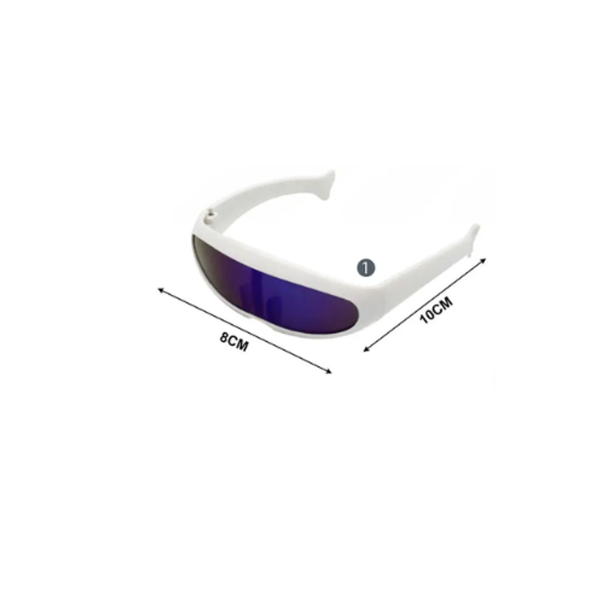 GENERICO - Gafas Para Mascotas 8 cm Multicolor