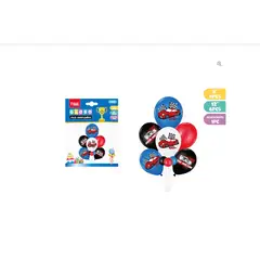 GENERICO - Globos de Autos de Carrera Descripción