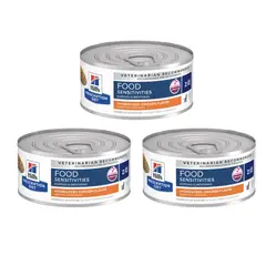 HILLS - X3 Alimento Gatos Zd Lata Food Sensitivities 156 G