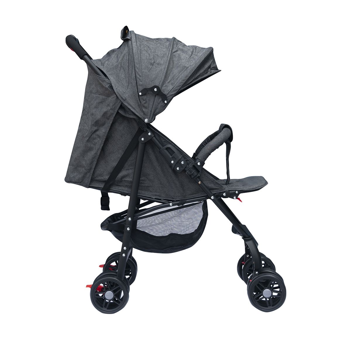 PUMUCKI - Coche Travel Pumucki Ultra Compacto y Liviano Gris