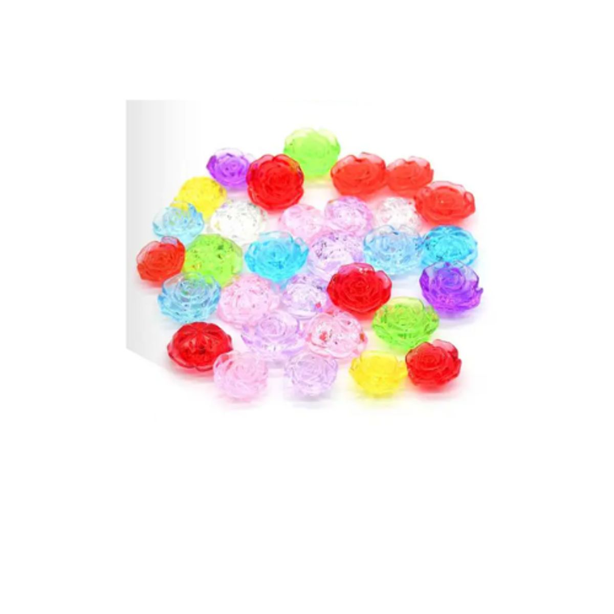 GENERICO - Gemas De Colores Acrílicas Decorativas 100g