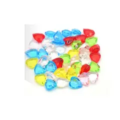 GENERICO - Gemas De Colores Acrílicas Decorativas 100g