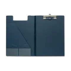 ISOFIT - Carpeta Anotador Doble Vinílico Oficio Azul