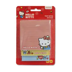 PROARTE - Notas Adhesivas Rayadas Hello Kitty 7.6cmx7.6cm 300uds