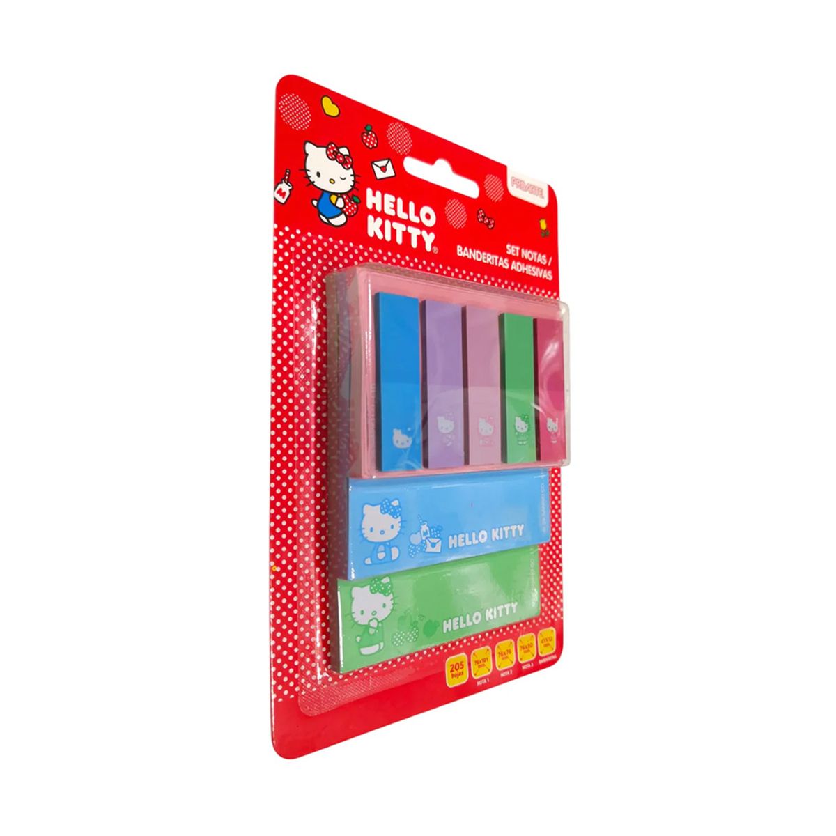 PROARTE - Notas Adhesivas y Banderitas Hello Kitty Proarte 205uds