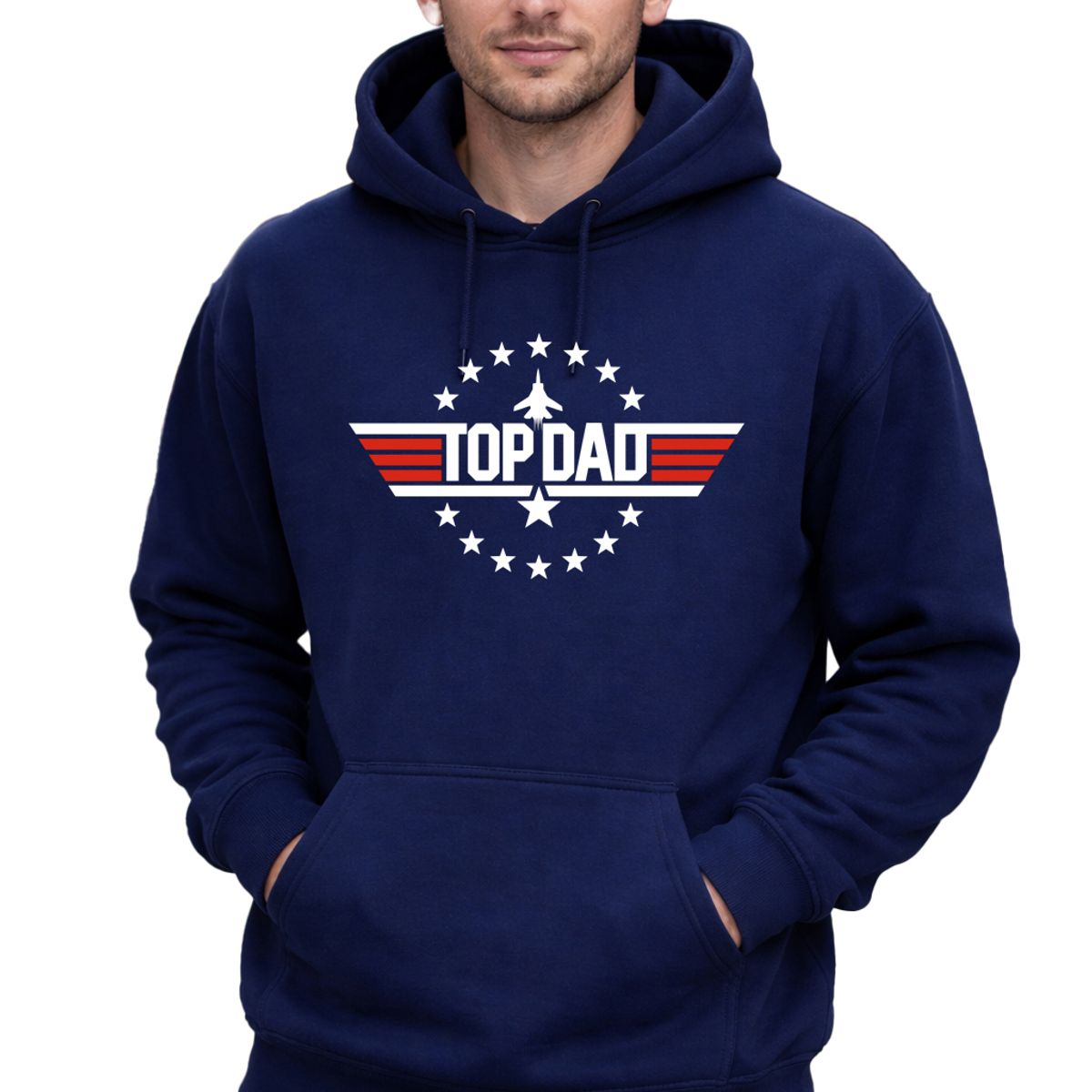 MARITEX - Poleron para hombre Topdad Dia del Padre papa Top