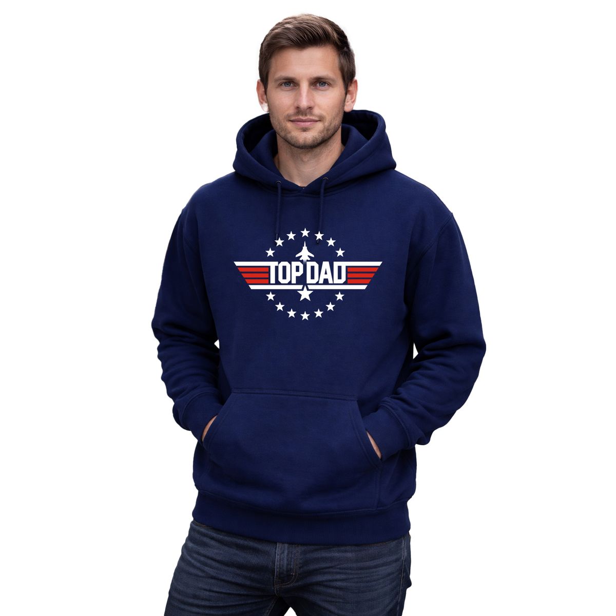 MARITEX - Poleron para hombre Topdad Dia del Padre papa Top