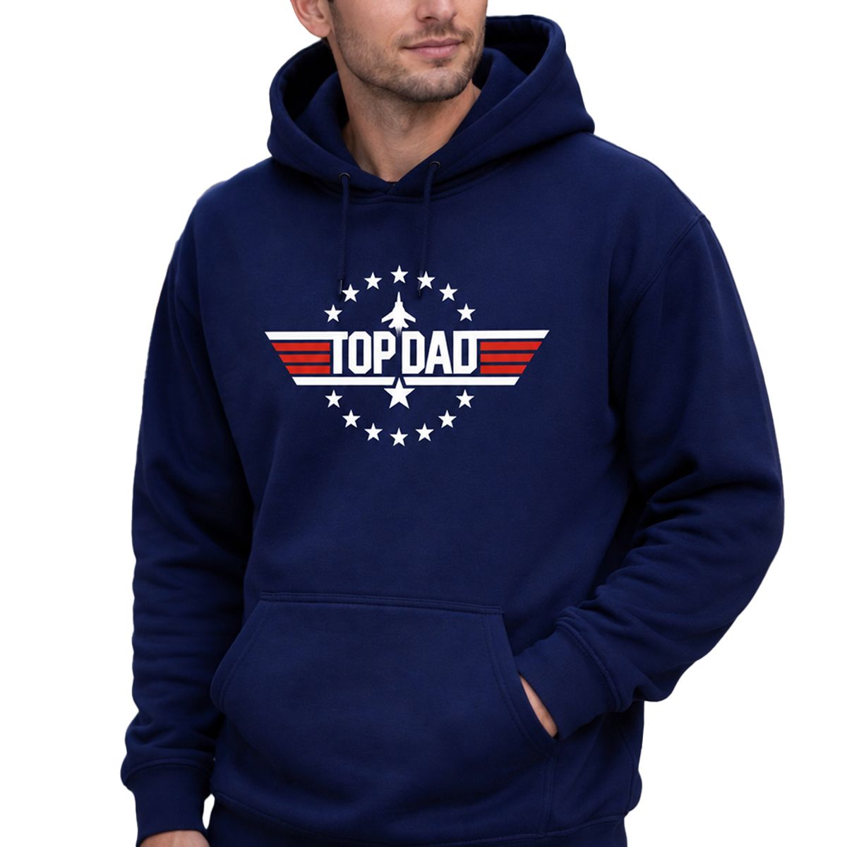 MARITEX - Poleron para hombre Topdad Dia del Padre papa Top
