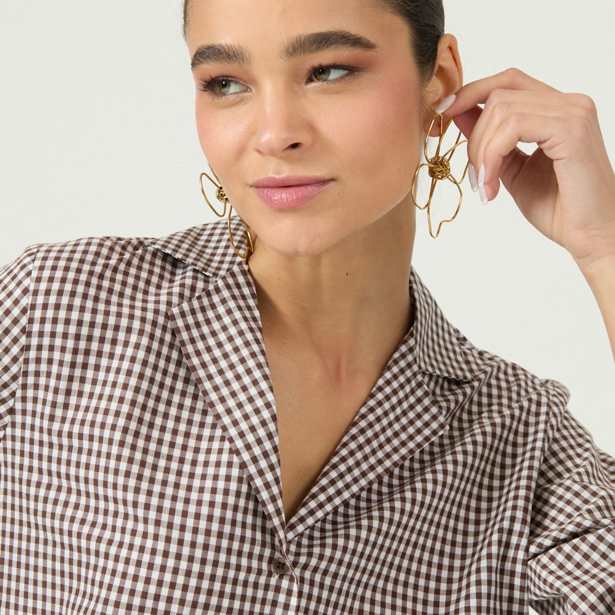 PRIVILEGE - Blusa Café Cod 4516775