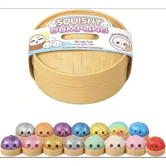GENERICO - Dumpling squishy Viral 1Pieza Sensorial al azar.