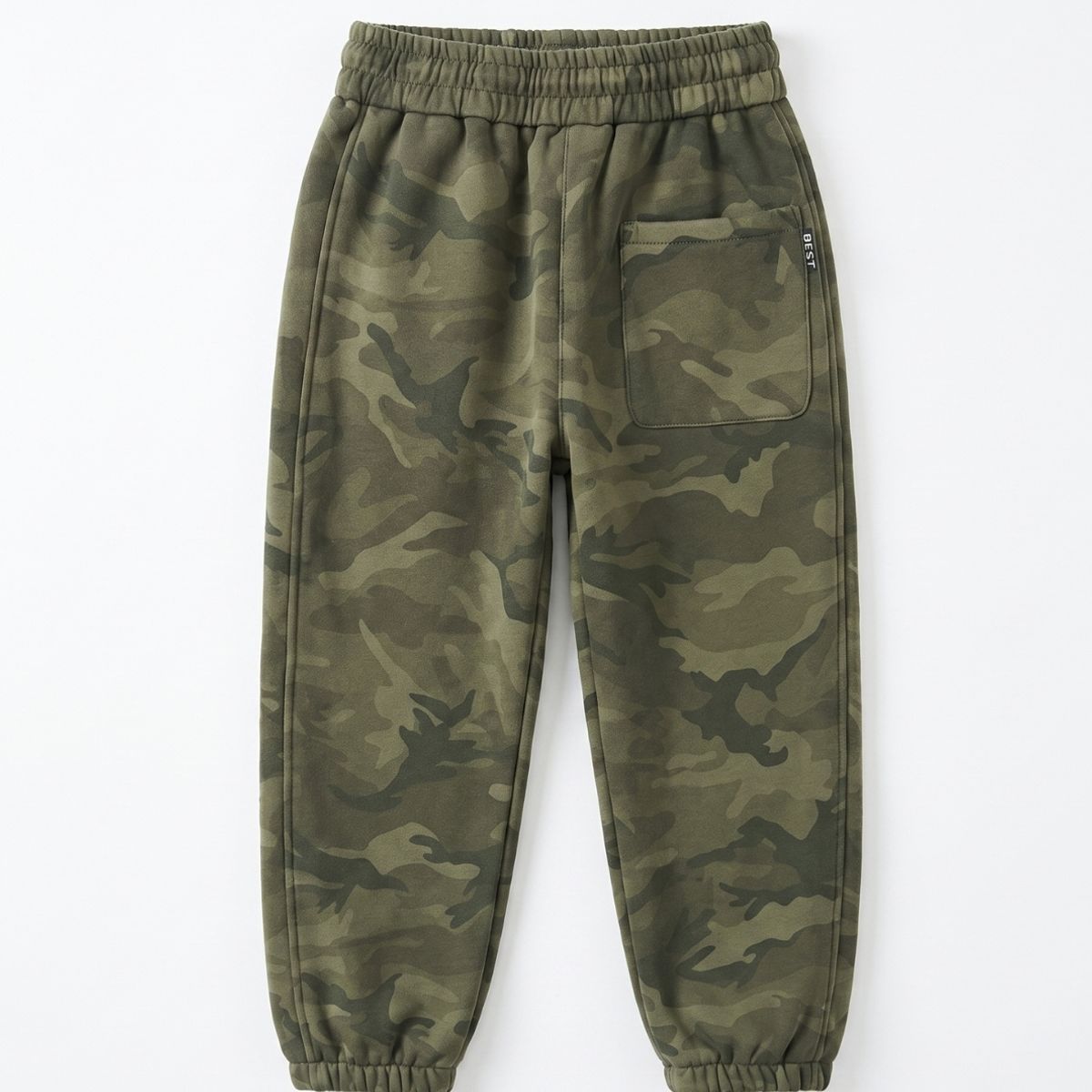 KIBOU - Pantalon De Buzo Jogger Camuflado Militar Para Niño