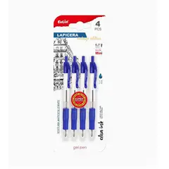 GENERICO - Bolígrafo de Gel Pequeño 4 pcs