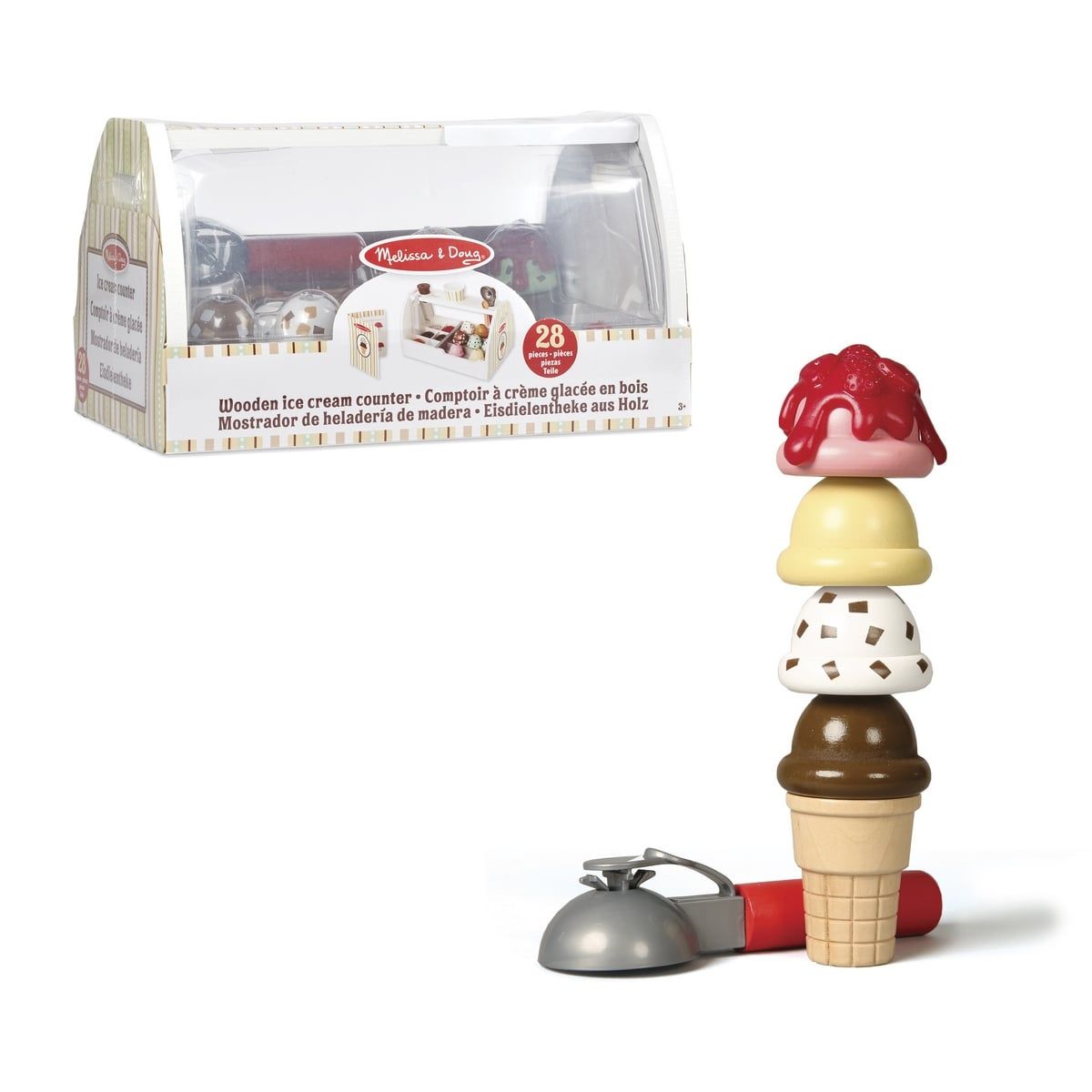 MELISSA & DOUG - MOSTRADOR DE HELADERIA MELISSA AND DOUG