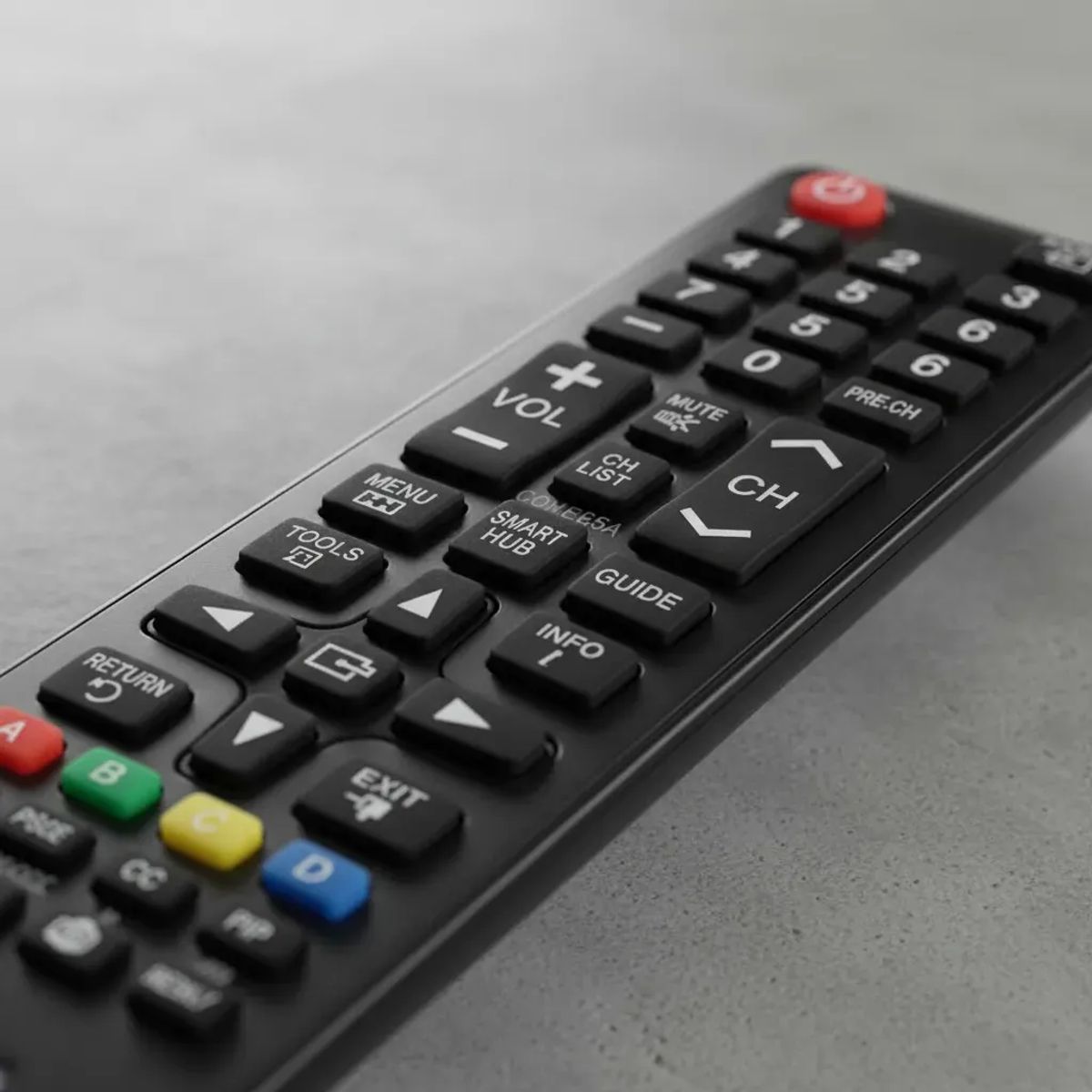 GENERICO - CONTROL REMOTO LED PLASMA LCD PARA SAMSUNG SMART TV + PILAS