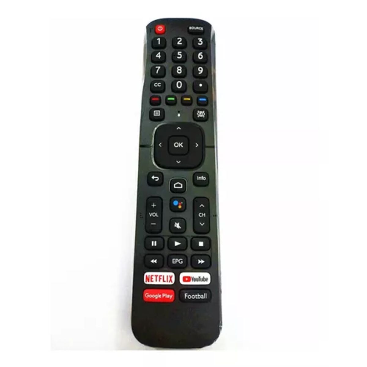 GENERICO - CONTROL REMOTO GENERICO PARA TV TELEVISIÓN HISENSE EN2AT27S