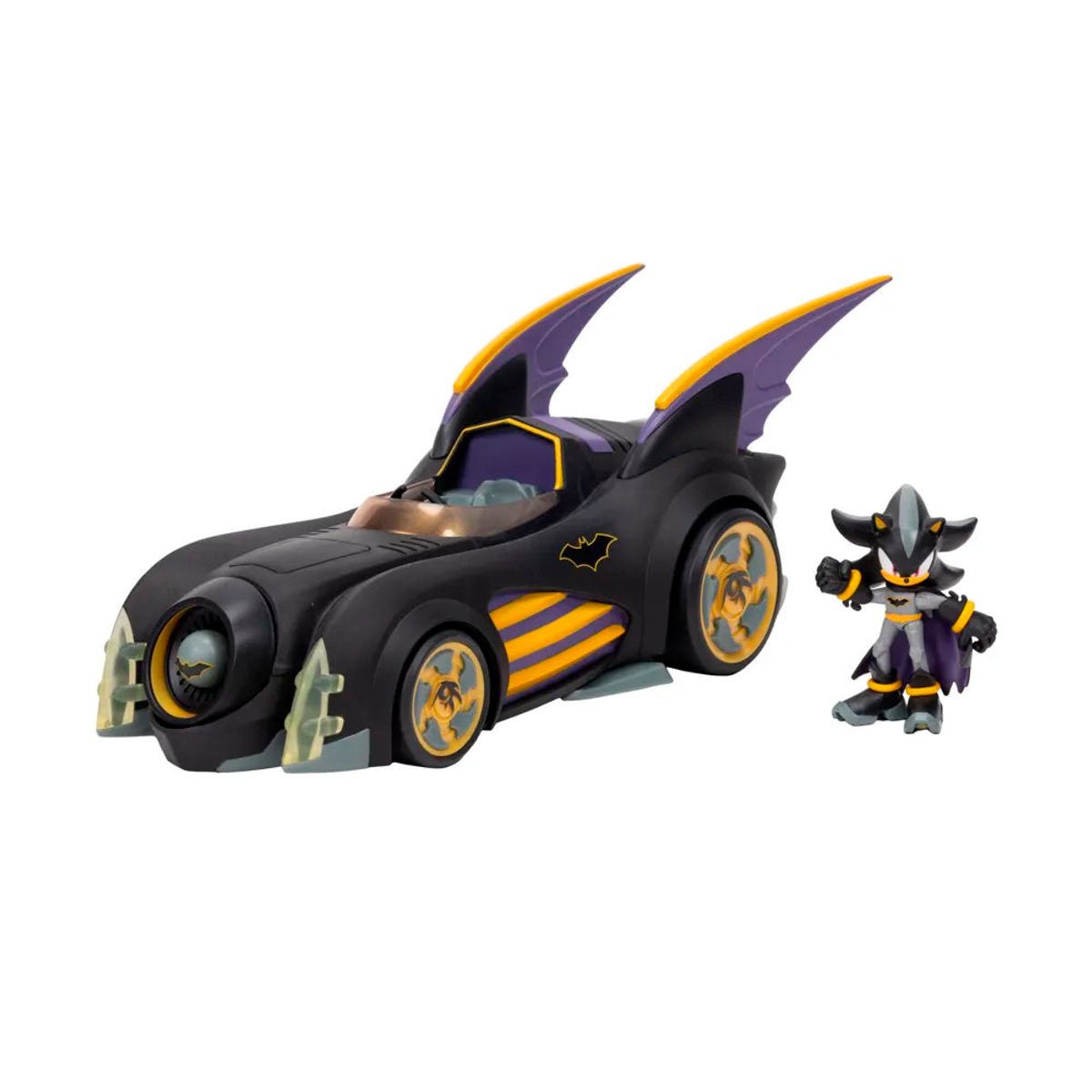 ANSALDO - BATIMOVIL Y FIGURA SHADOW 6 CMS SONIC DC COMICS
