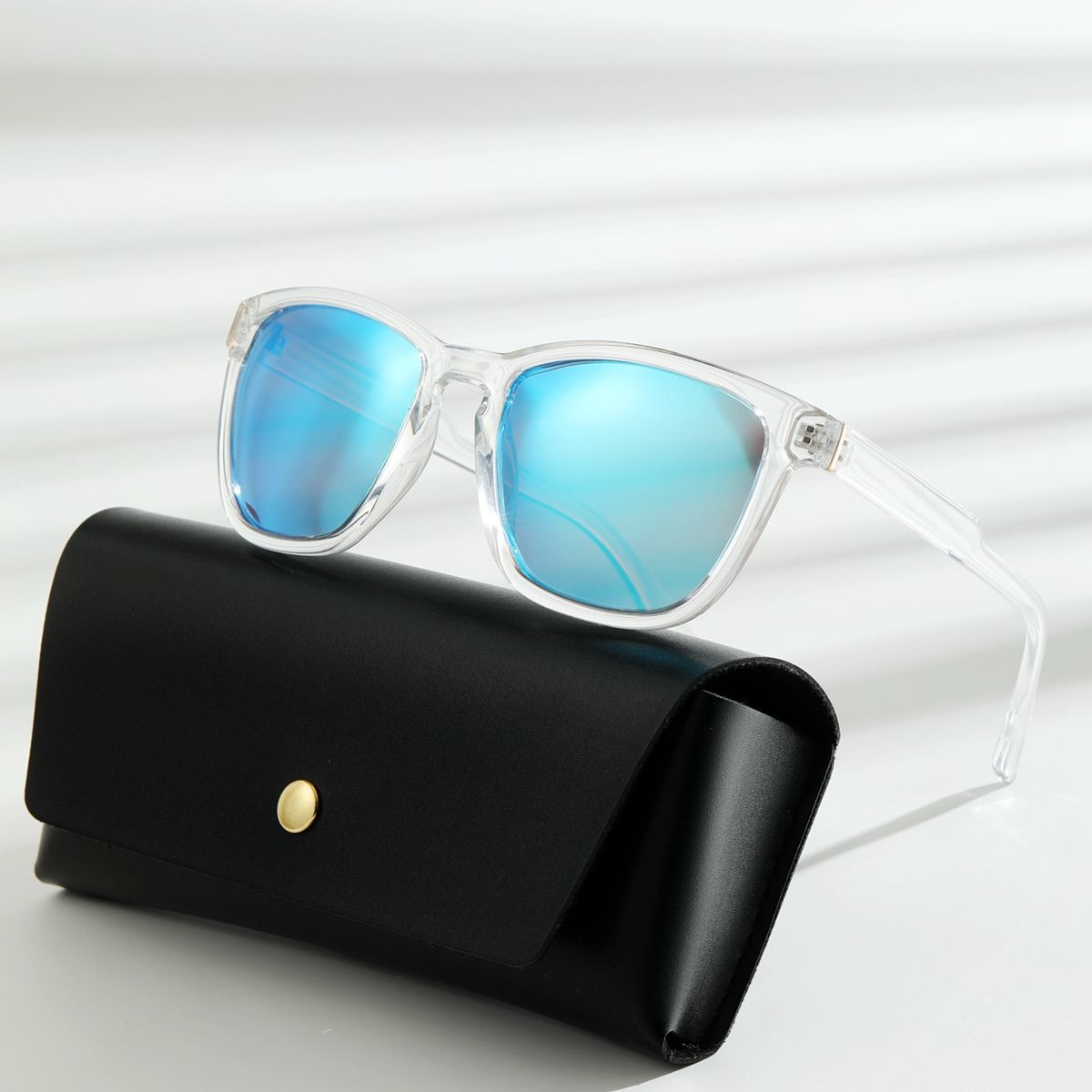 POLASUP - POLASUP mujer hombre lentes Gafas de sol polarizadas de tendencia clásica de moda unisex uv400