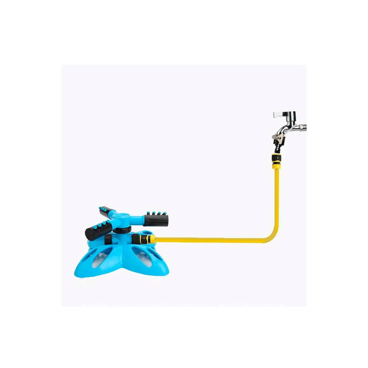 MOVI - REGADOR GIRATORIO 360° CON BASE Y 3 ASPAS