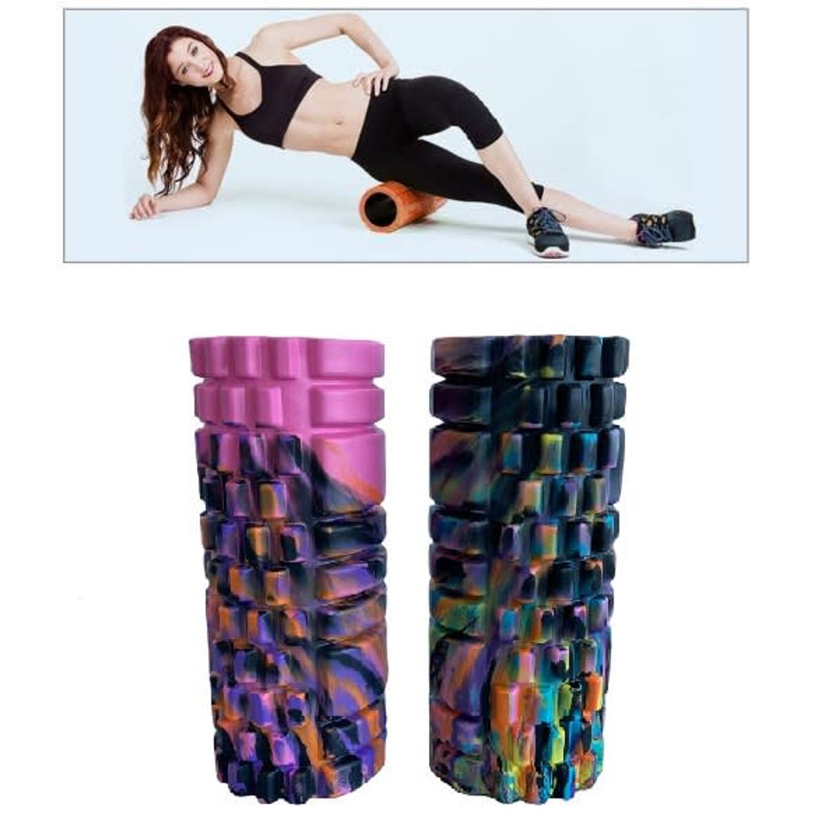 MOVI - RODILLO PARA YOGA Y MASAJE MUSCULAR