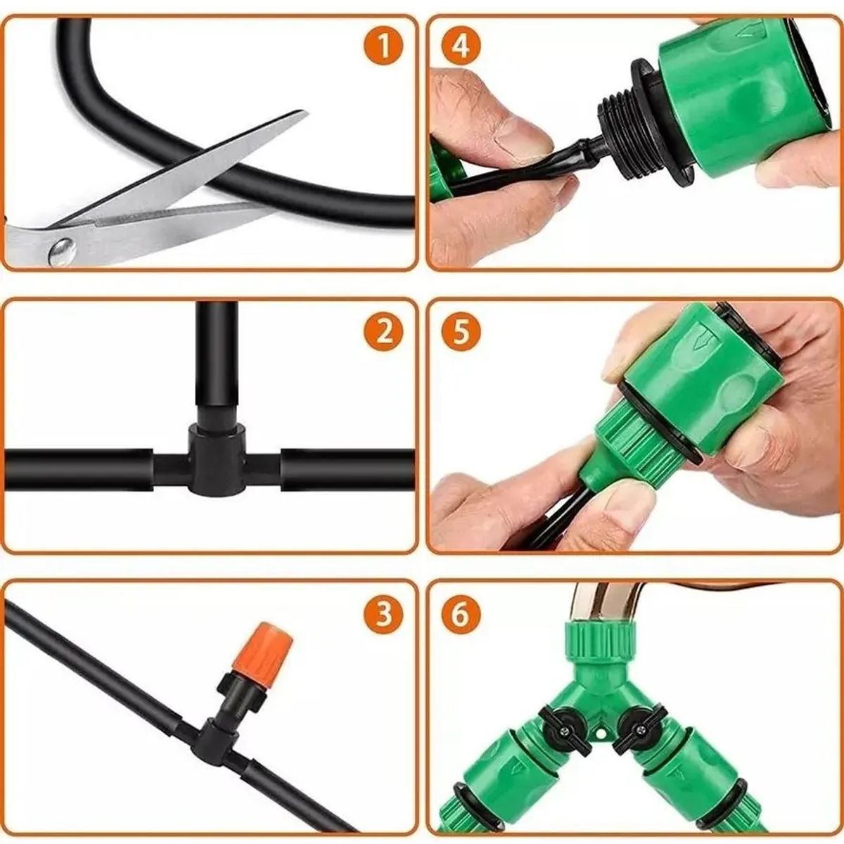 GENERICO - Kit De Riego Sistema Automático Goteo 40m 164pcs