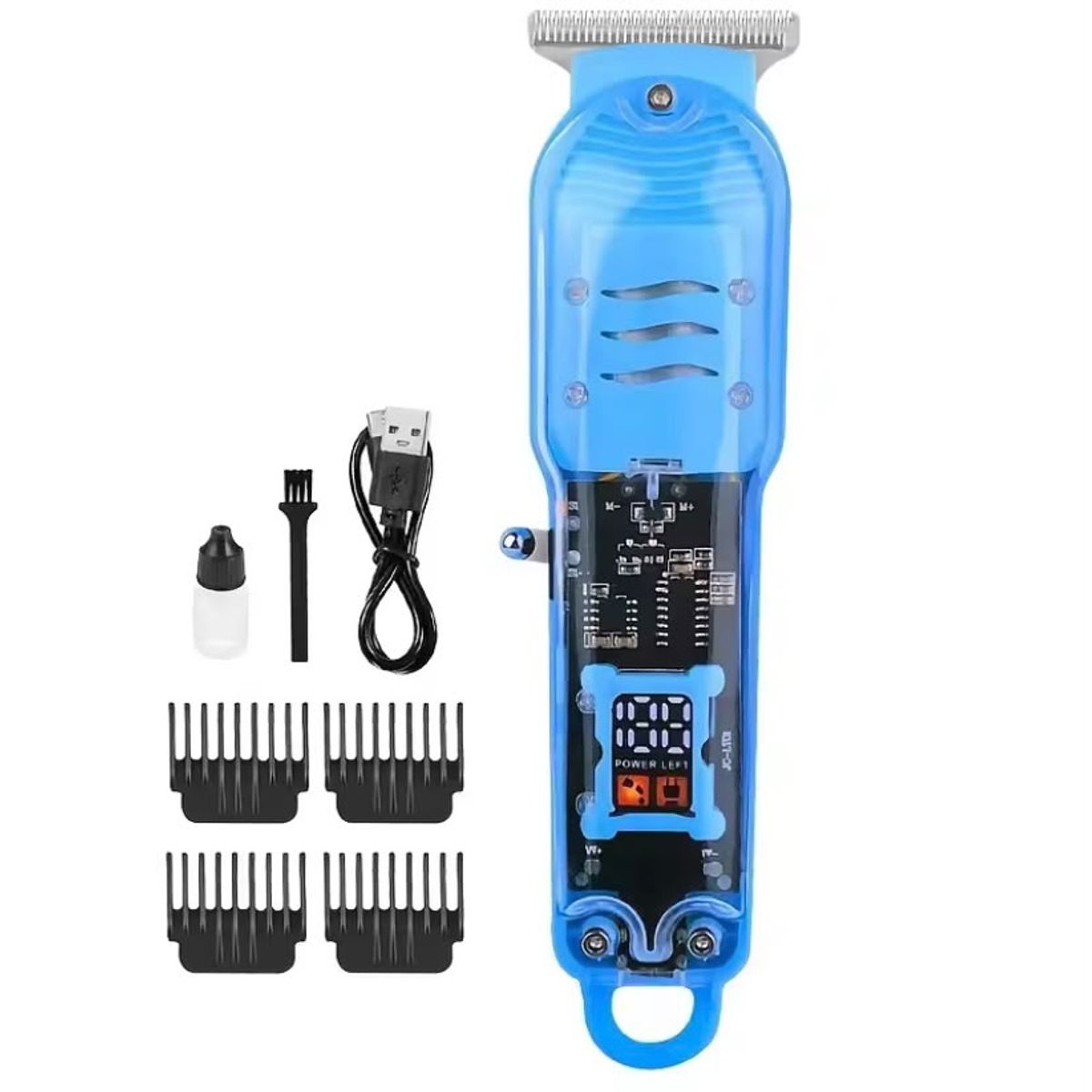 GENERICO - Maquina Corta Pelo Patillera Trimmer Recargable