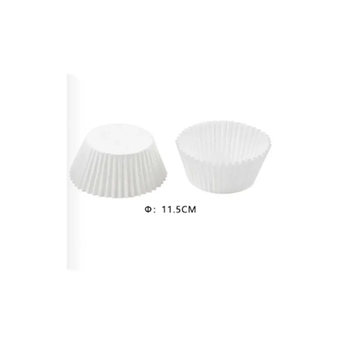 GENERICO - Molde De Papel Reposteria 100 pcs 11.5cm