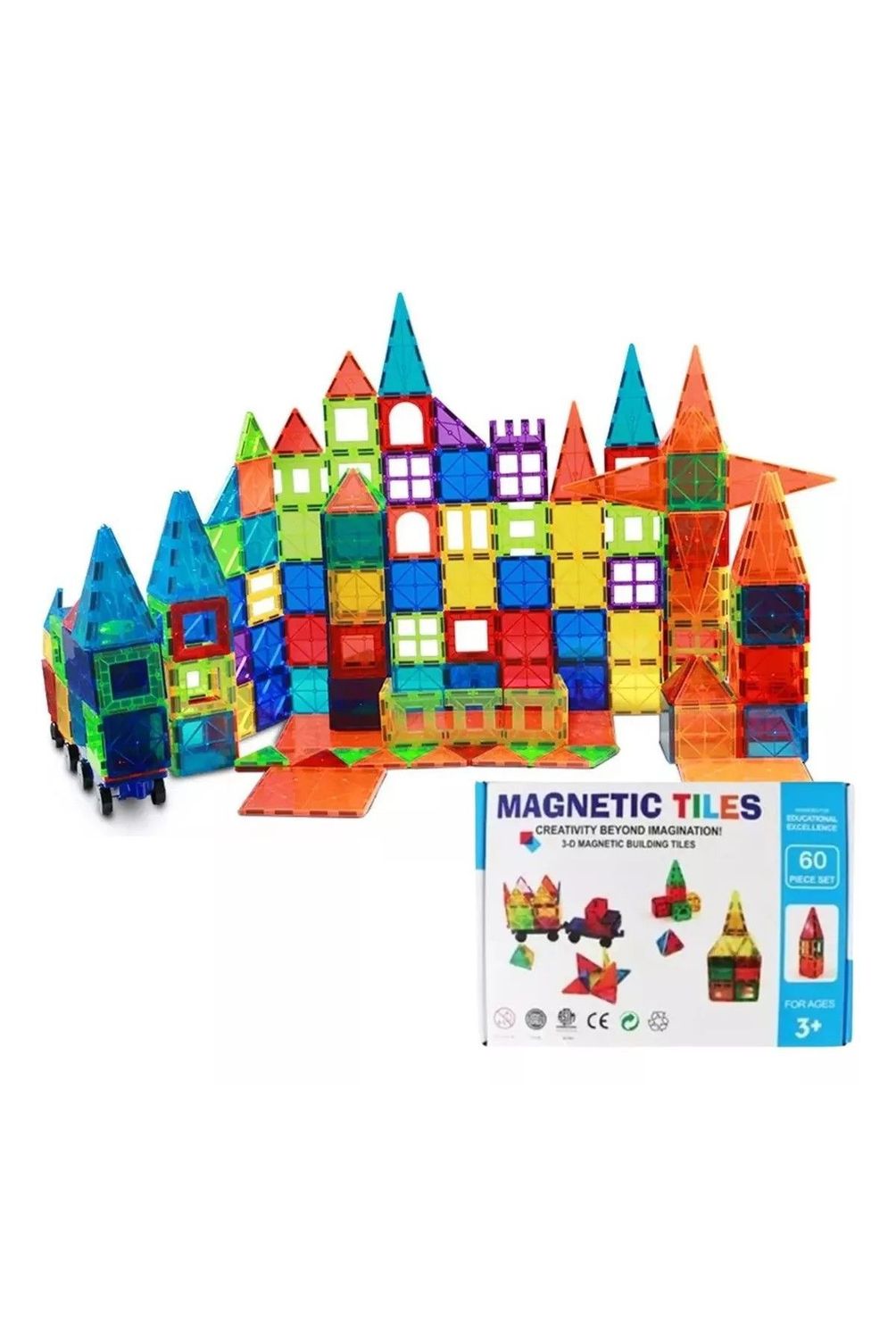 Set De 216 Bloques De Construcción 3D Antiestrés Para Crear Tu Propio Estilo De Vida, Portátil Y Divertido