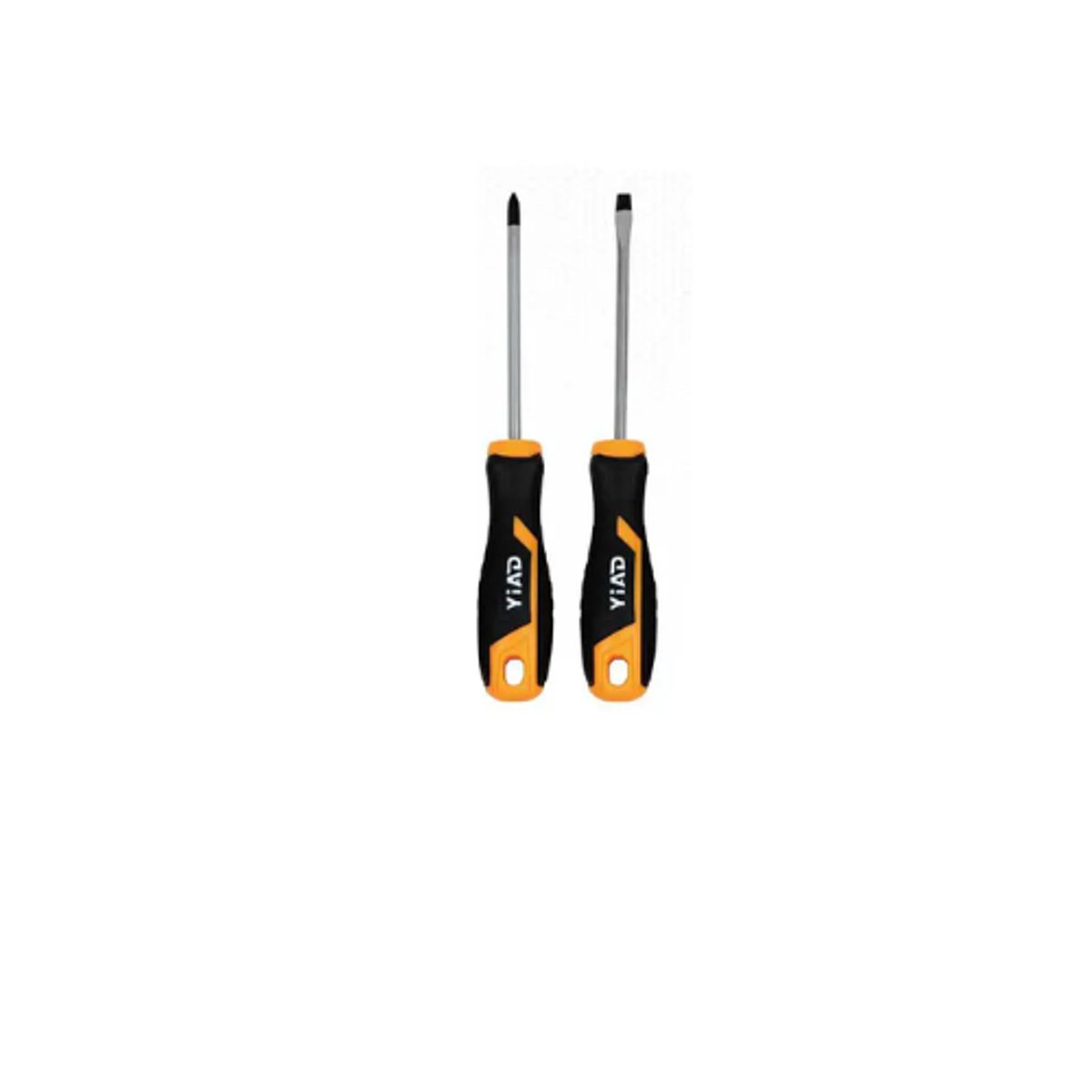GENERICO - Juego De Destornilladores 2pcs Punta Estrella Y Paleta Magnetica 100mm