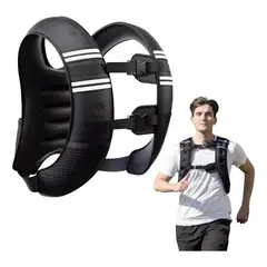 GENERICO - Chaleco De Peso 5 Kg Entrenamiento Fitness Crossfit Negro