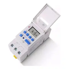 GENERICO - Temporizador Digital Programable 220v Riel Din-