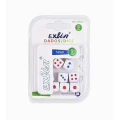GENERICO - Set de Dados 9 Pcs Set de Dados 9 Pcs