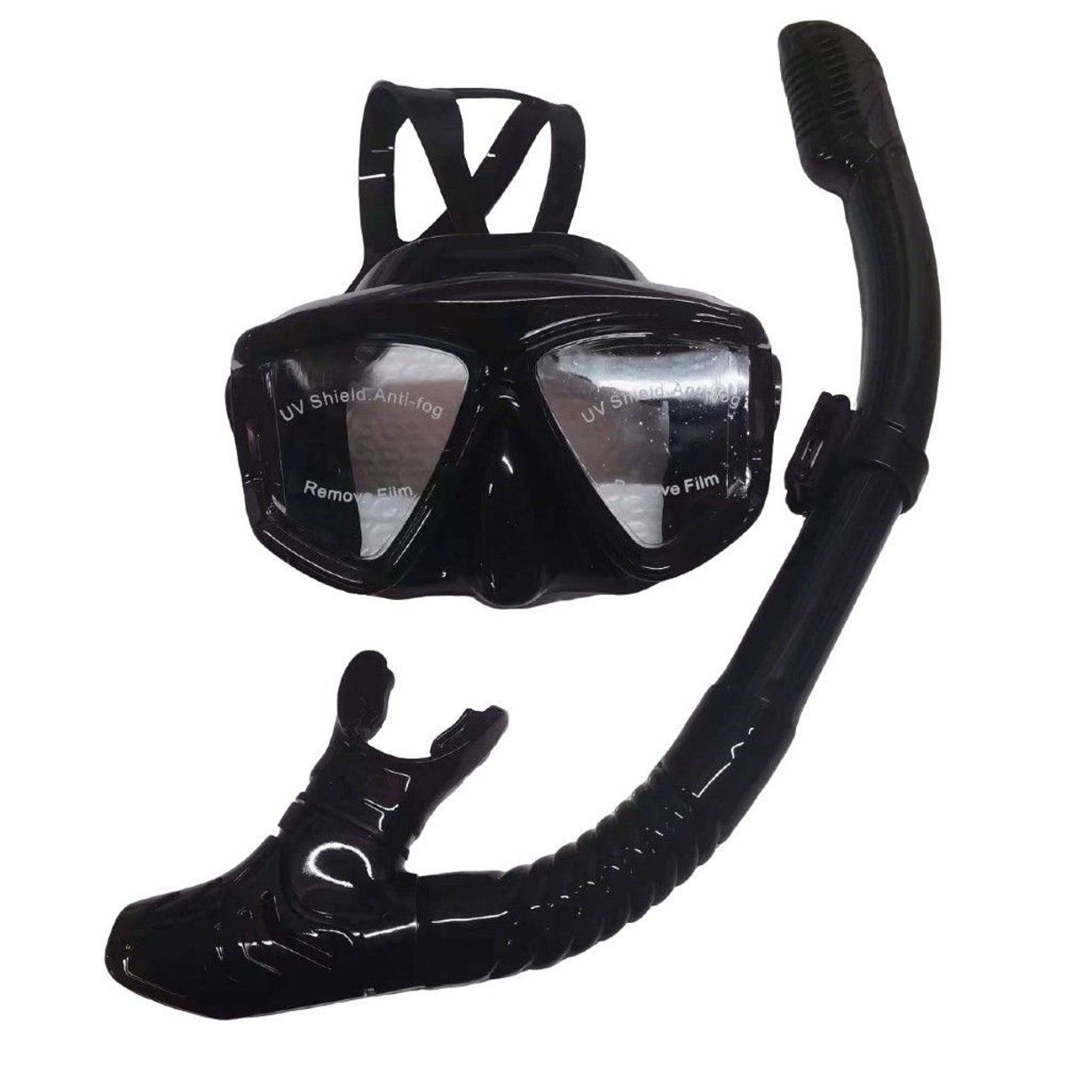GENERICO - Set Máscara Buceo + Snorkel Para Adultos Cómodo Y Seguro