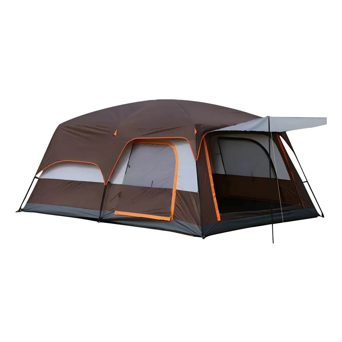 GENERICO - Carpa Familiar Camping 6personas Doble Carpa Material Oxford