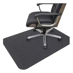 GENERICO - Alfombrilla Antideslizante Para Silla De Oficina 120x90cm