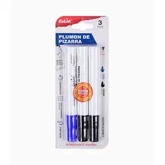 GENERICO - Marcador de Pizarra 3 pcs