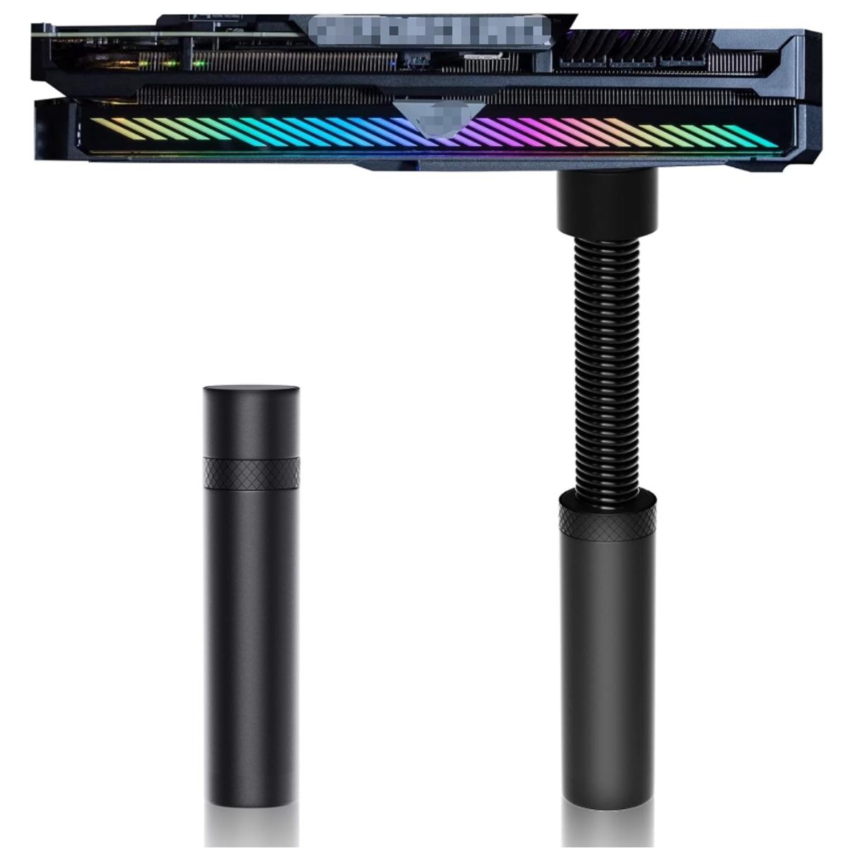 TSKY CHILE SHOPPING - 2pcs Soporte de GPU para tarjeta de video gráfica altura ajustable con imán y almohadilla de goma