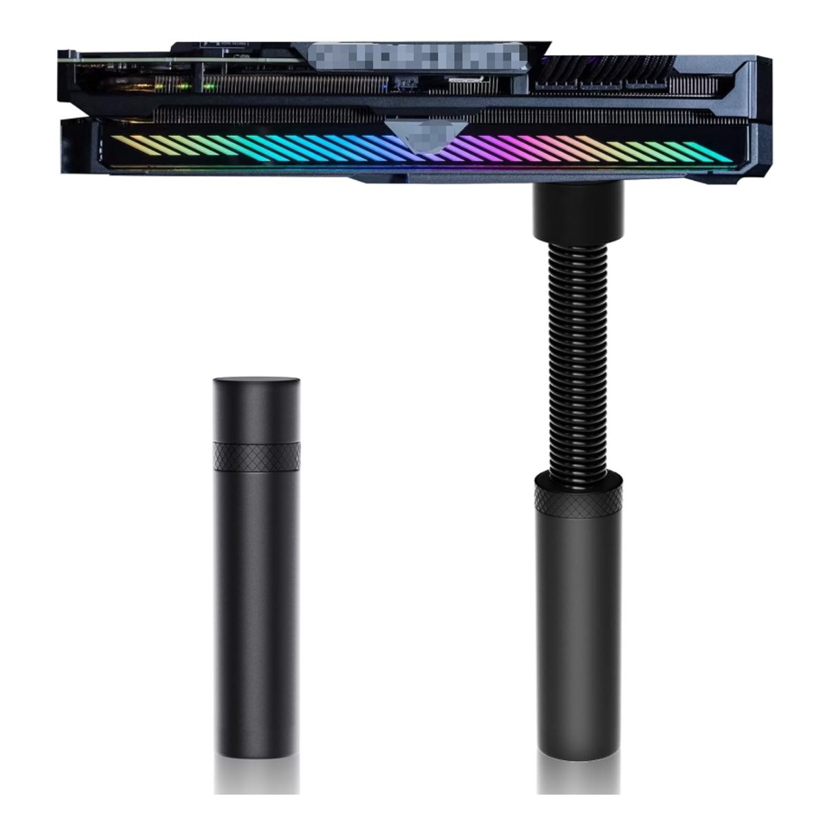 TSKY CHILE SHOPPING - 2pcs Soporte de GPU para tarjeta de video gráfica altura ajustable con imán y almohadilla de goma