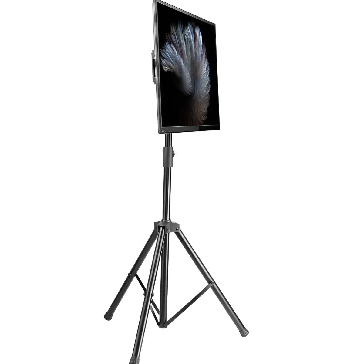 GENERICO - Soporte Tripode TV 32 A 55 Pulgadas Ajustable Negro Estable Facil Montaje Universal