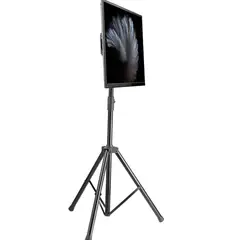 GENERICO - Soporte Tripode TV 32 A 55 Pulgadas Ajustable Negro Estable Facil Montaje Universal