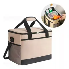 GENERICO - Bolso Cooler Plegable Impermeable Portátil Camping 30 Litro