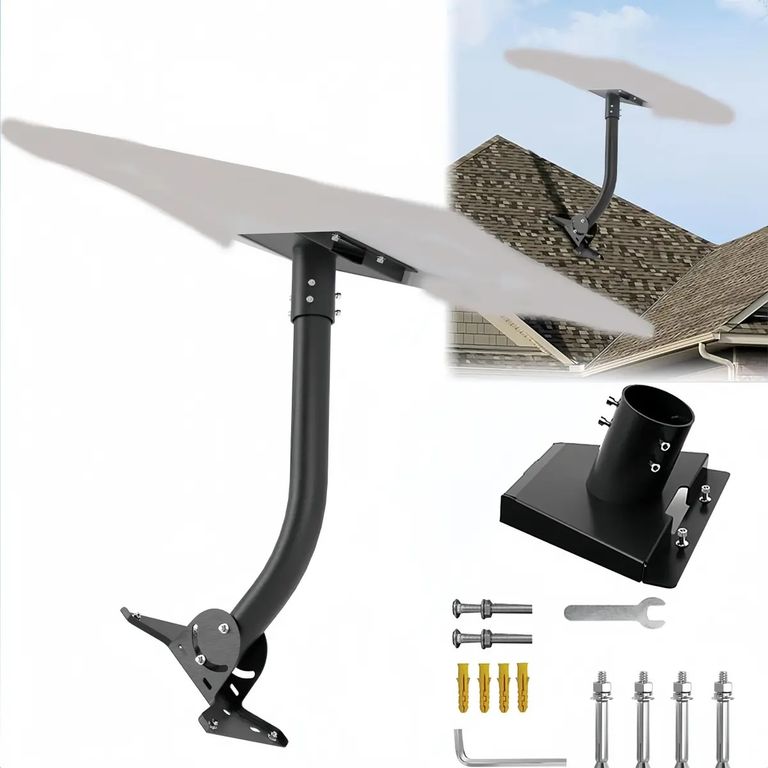 VIDA BUENAS Soporte Mástil Para Antena Starlink V4 + Kit Instalación