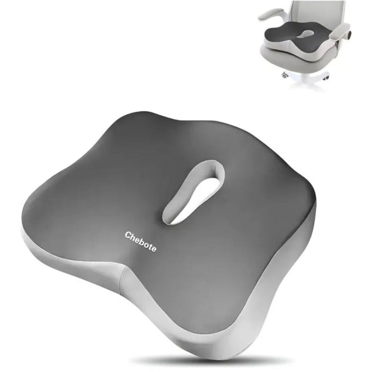 GENERICO - Cojín Coxis Ortopédico Premium Ergonómico Con Memory Foam