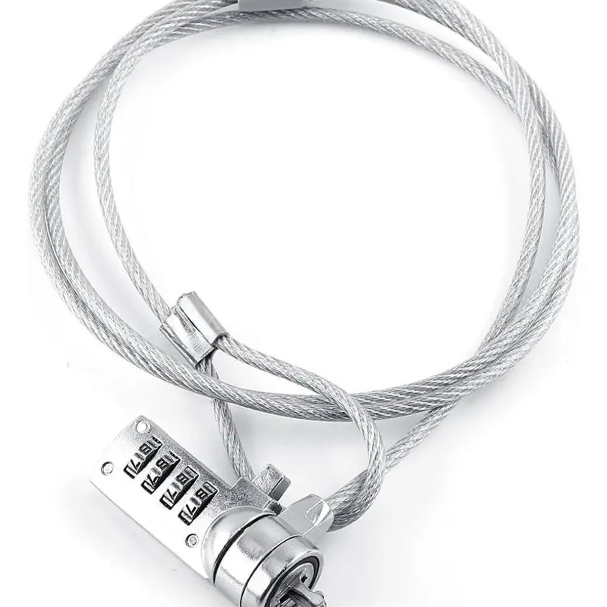 TSKY CHILE SHOPPING - 1.2m Candado para Laptop con Cable de Seguridad Compatible con MacBook, iPad, Tablet y Teléfono