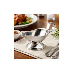 GENERICO - Salsera Acero Inoxidable 90ml Gastronómica Cocina