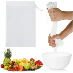 KUANGYE - Bolsa Filtrado Macerado Lupulo Reutilizable 30x45cm Malla 500