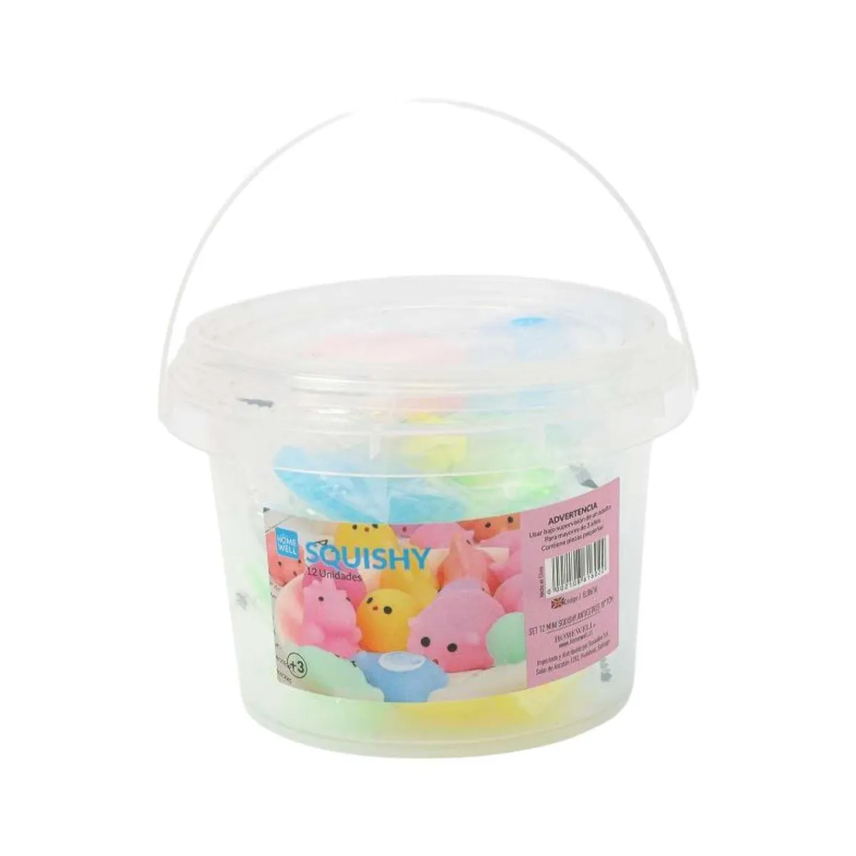 HOMEWELL - Set Mini Squishy Antiestrés 12