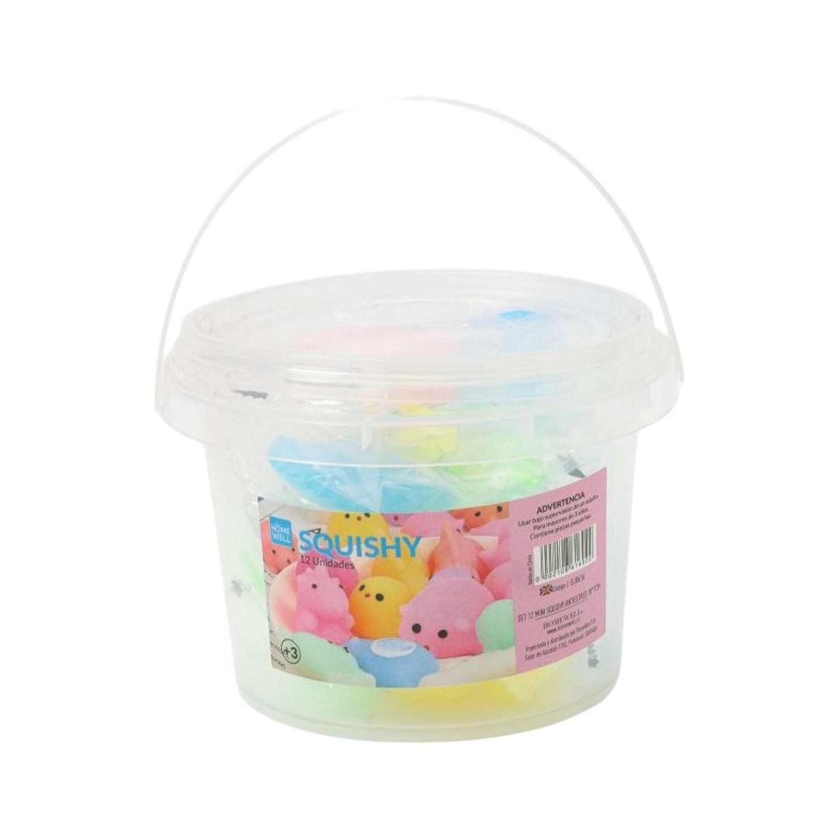 HOMEWELL - Set Mini Squishy Antiestrés 12