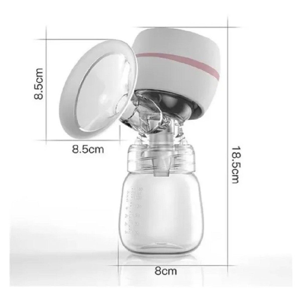 GENERICO - Extractor De Leche Materna180ml Rosado